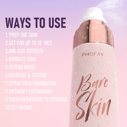 PHOFAY: Bare Skin Setting Spray