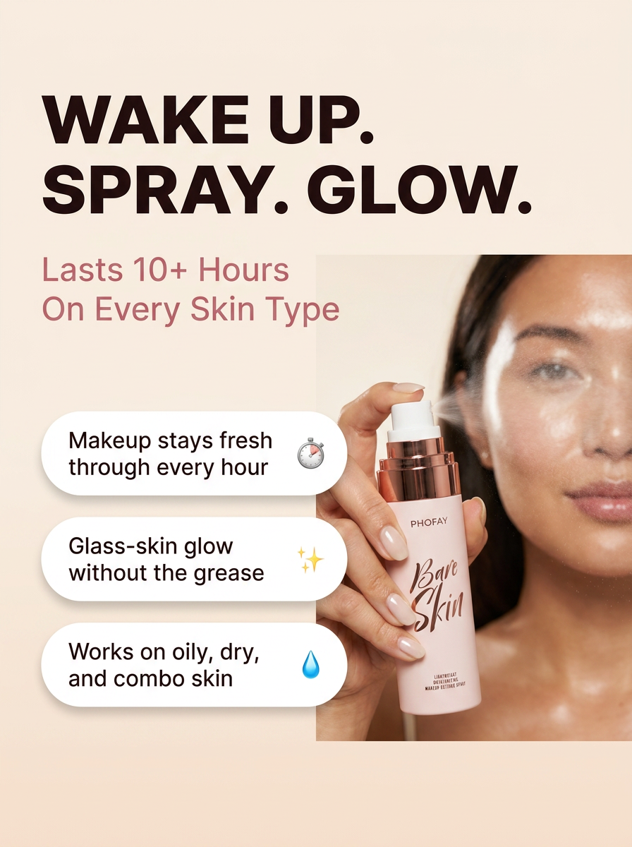 PHOFAY: Bare Skin Setting Spray