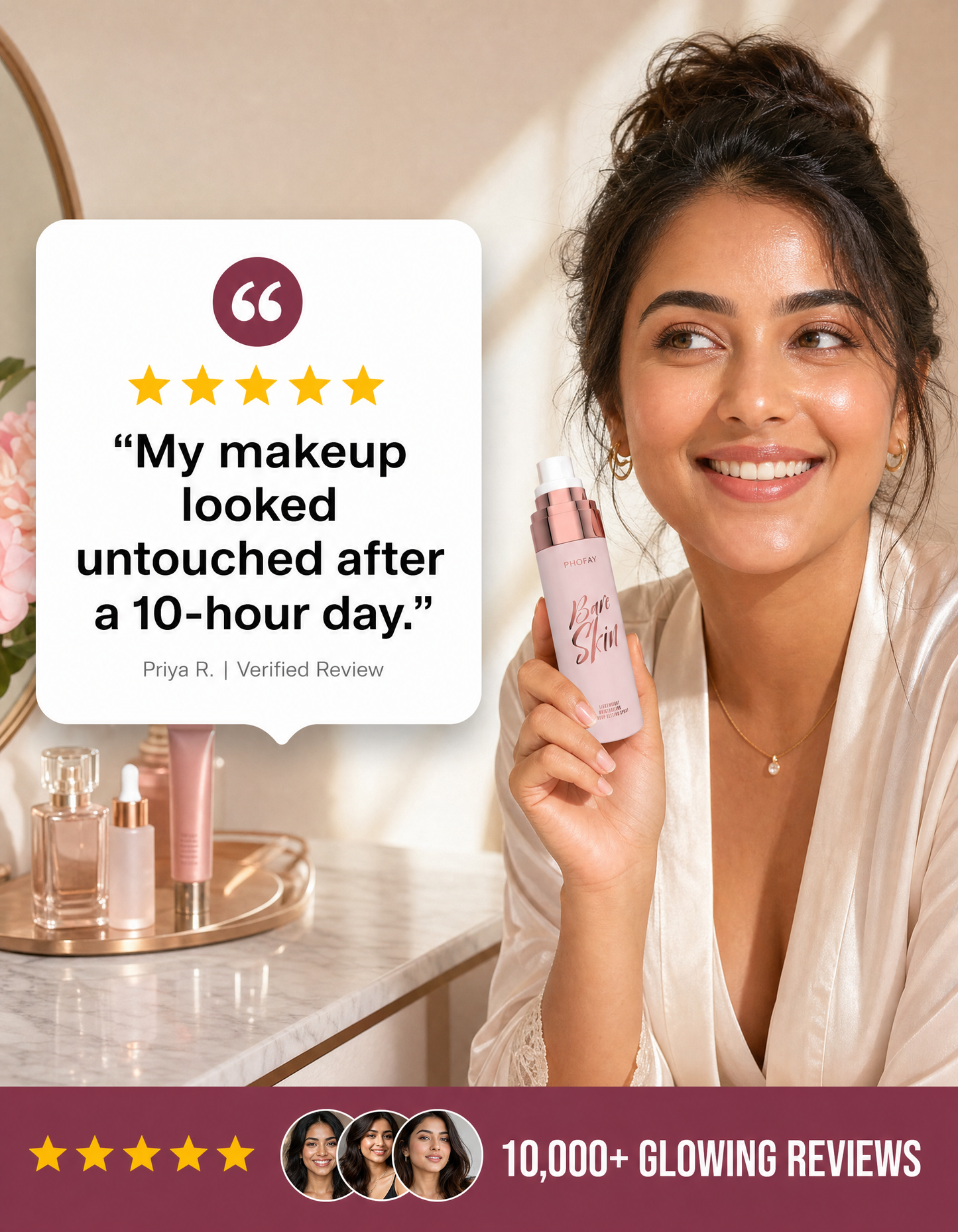 PHOFAY: Bare Skin Setting Spray