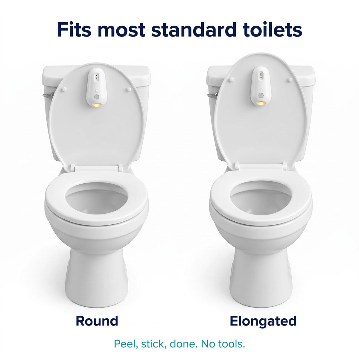 Luvessa fits round and elongated toilets